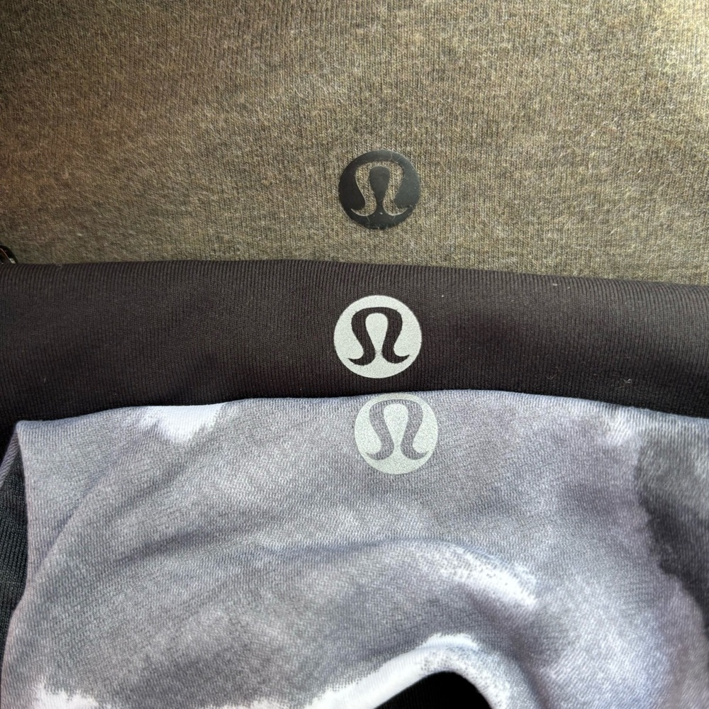 Lululemon Activewear Bundle Lot Of 3 Size 6 Leggings And Tank Top